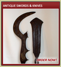 antique swords and knives