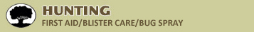 Hunting: First Aid/Blister Care/Bug Spray