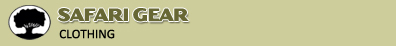 Safari Gear - Logo Clothing