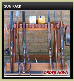 British Campaign Furniture Gun Rack