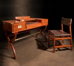 Campaign Officers Desk & Okavango Chair Set