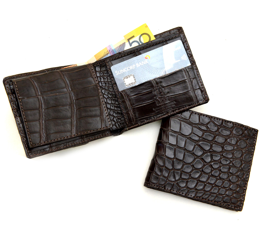 Crocodile Leather Wallet