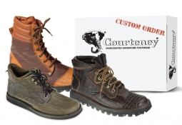 Courteney Build Your Own Exotic Hide Boots