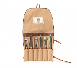 Steak Knife & Fork Roll