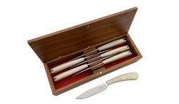 Warthog Tusk Handled Steak Knives