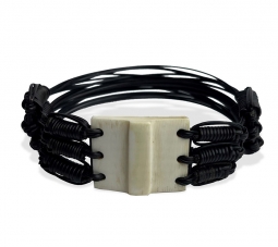 Elephant Hair & Warthog Tusk Bracelet