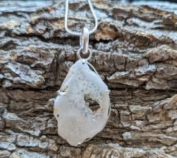 Gray Quartz Geode (#14)