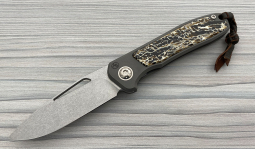 Stonewashed imambaⓇ Flipper Delete in Brown Kudu Bone