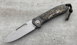 Stonewashed imambaⓇ Flipper Delete in Brown Kudu Bone