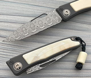 Rinkhals Damasteel Slip Joint
