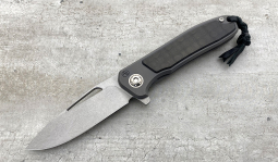 Stonewashed imambaⓇ Flipper in Uniblack Carbon Fiber