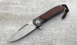Stonewashed imambaⓇ Flipper in Burlap in Micarta