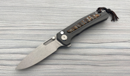 Turaco Stonewashed Flipper in Brown Mammoth Molar