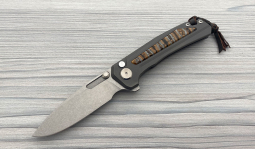 Turaco Stonewashed Flipper in Brown Mammoth Molar