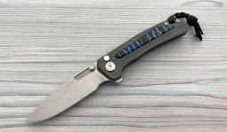 Turaco Stonewashed Flipper in Blue Mammoth Molar
