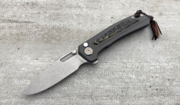 Turaco Stonewashed Flipper in Brown Kudu Bone