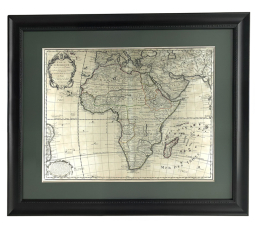 Guillame Delisle 1722 Map of Africa