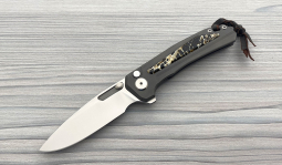 Turaco Mirror Flipper in Brown Kudu Bone