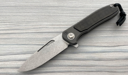 Stonewashed imambaⓇ Flipper in Uniblack Carbon Fiber