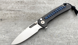 Turaco Mirror Flipper in Blue Mammoth Molar