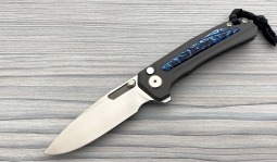 Turaco Mirror Flipper in Blue Kudu Bone