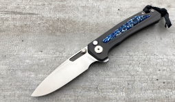Turaco Mirror Flipper in Blue Kudu Bone