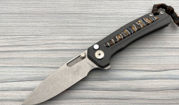 Turaco Stonewashed Flipper in Brown Mammoth Molar