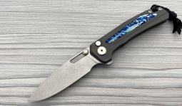 Turaco Stonewashed Flipper in Blue Kudu Bone