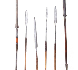 Collection of Six African Spears