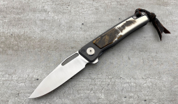Rinkhals Flipper Mirror in Stabilized Warthog Tusk