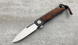Rinkhals Flipper Mirror in Desert Ironwood
