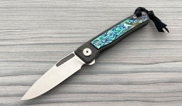 Rinkhals Flipper Mirror in Abalone Paua