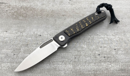 Rinkhals Flipper Mirror in Snakeskin Carbon Fiber