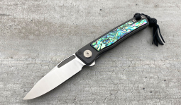 Rinkhals Flipper Mirror in Abalone Paua