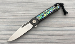 Rinkhals Flipper Mirror in Abalone Paua