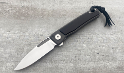 Rinkhals Flipper Mirror in African Blackwood