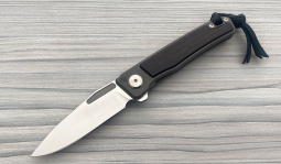 Rinkhals Flipper Mirror in African Blackwood