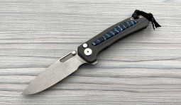 Turaco Stonewashed Flipper in Blue Mammoth Molar