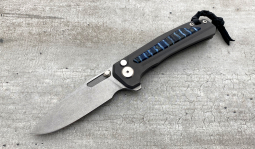Turaco Stonewashed Flipper in Blue Mammoth Molar