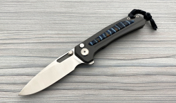 Turaco Mirror Flipper in Blue Mammoth Molar