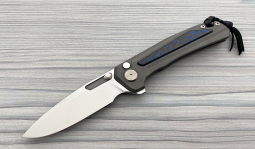 Turaco Mirror Flipper in TrechnoCarbo Blue Carbon Fiber