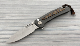 Turaco Stonewashed Flipper in Brown Mammoth Molar