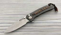Turaco Stonewashed Flipper in Brown Mammoth Molar