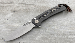 Turaco Stonewashed Flipper in Brown Kudu Bone