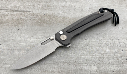 Turaco Stonewashed Flipper in Uni-Black Carbon Fiber