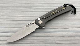 Turaco Stonewashed Flipper in TechnoCarbo Gold Carbon Fiber