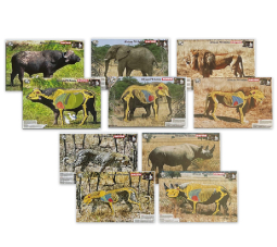 The Perfect Shot Big Five Targets