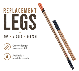 Shooting Stick Replacement Legs