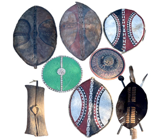 Zulu, Maasai & Other Shields
