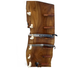 Olivewood 6-Knife Display (#3)